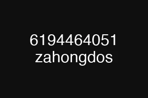 6194464051 zahongdos