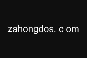 zahongdos. c om